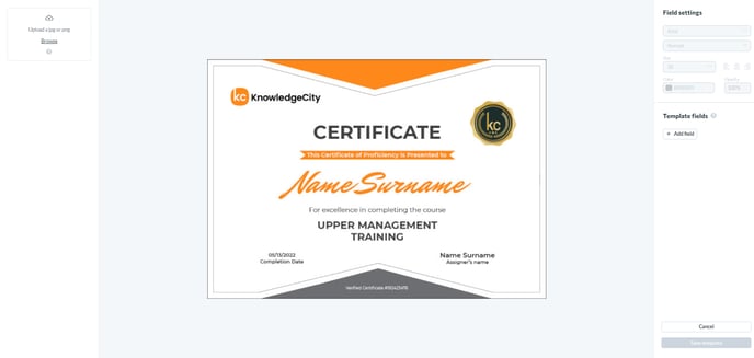 Creating Custom Certificates Of Completion In The Lms Creating Custom Certificates Of Completion In The Lms